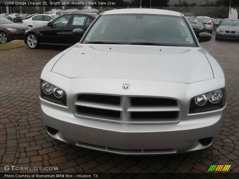Bright Silver Metallic / Dark Slate Gray 2008 Dodge Charger SE