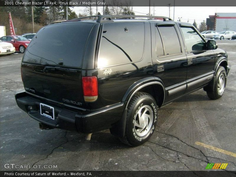 Onyx Black / Medium Gray 2001 Chevrolet Blazer LT 4x4