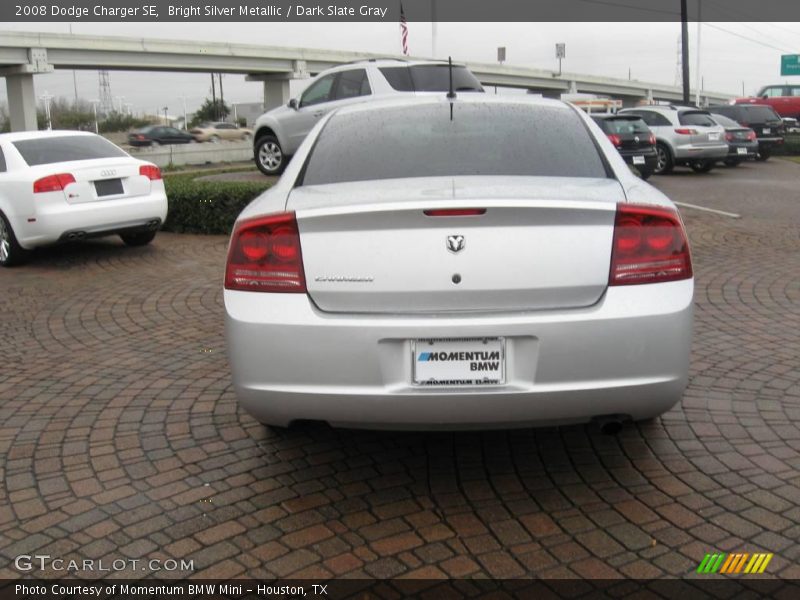 Bright Silver Metallic / Dark Slate Gray 2008 Dodge Charger SE