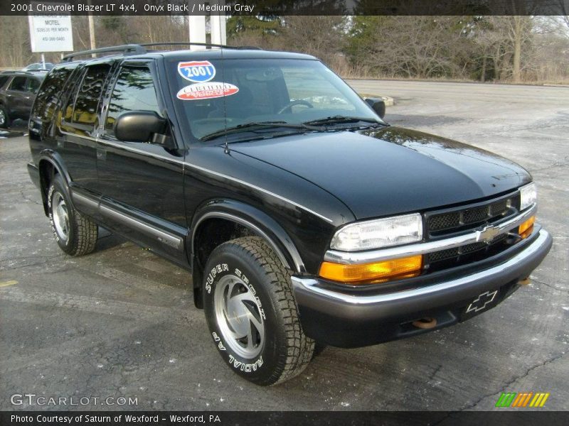 Onyx Black / Medium Gray 2001 Chevrolet Blazer LT 4x4