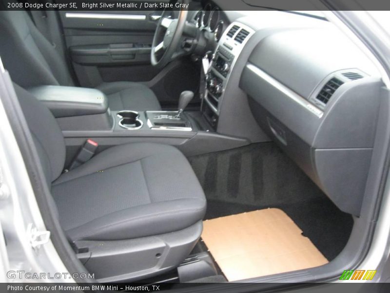 Bright Silver Metallic / Dark Slate Gray 2008 Dodge Charger SE