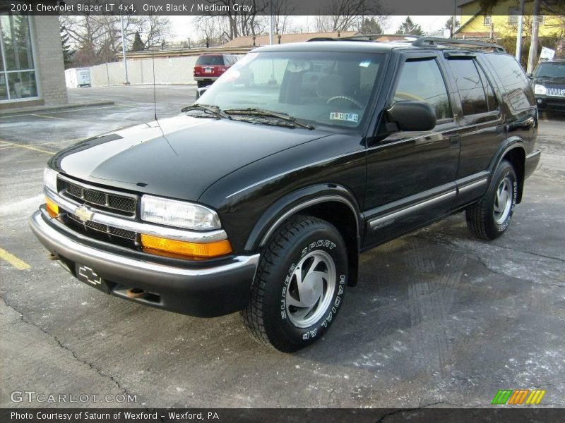 Onyx Black / Medium Gray 2001 Chevrolet Blazer LT 4x4
