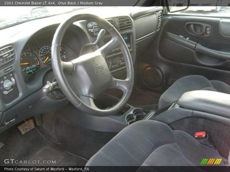 Onyx Black / Medium Gray 2001 Chevrolet Blazer LT 4x4