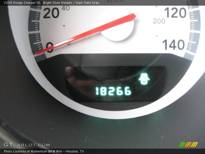 Bright Silver Metallic / Dark Slate Gray 2008 Dodge Charger SE