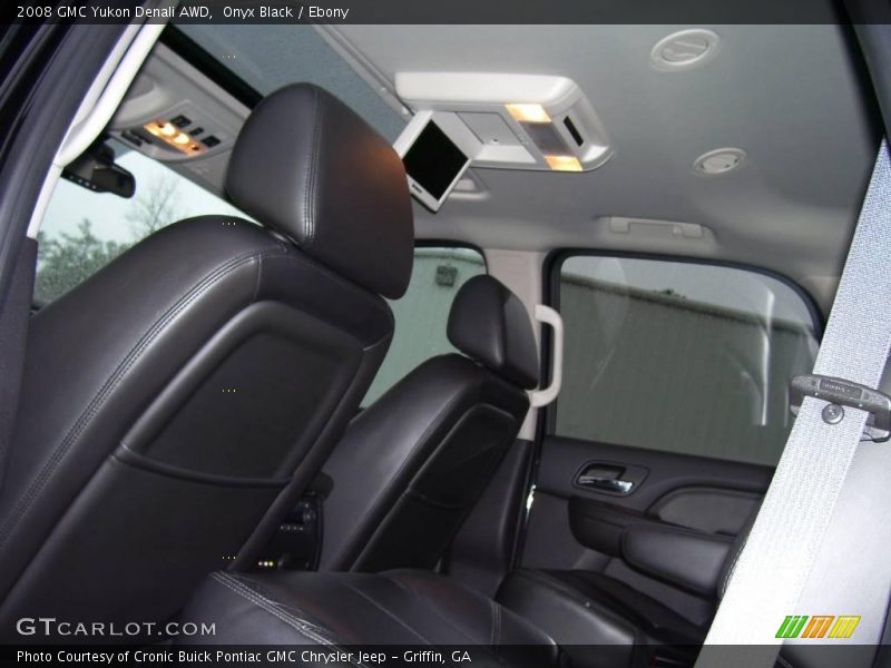 Onyx Black / Ebony 2008 GMC Yukon Denali AWD