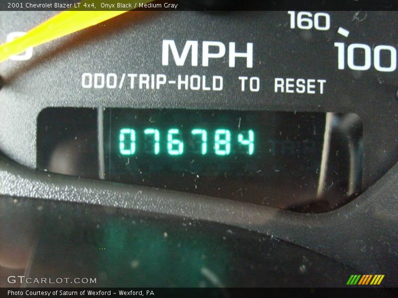 Onyx Black / Medium Gray 2001 Chevrolet Blazer LT 4x4