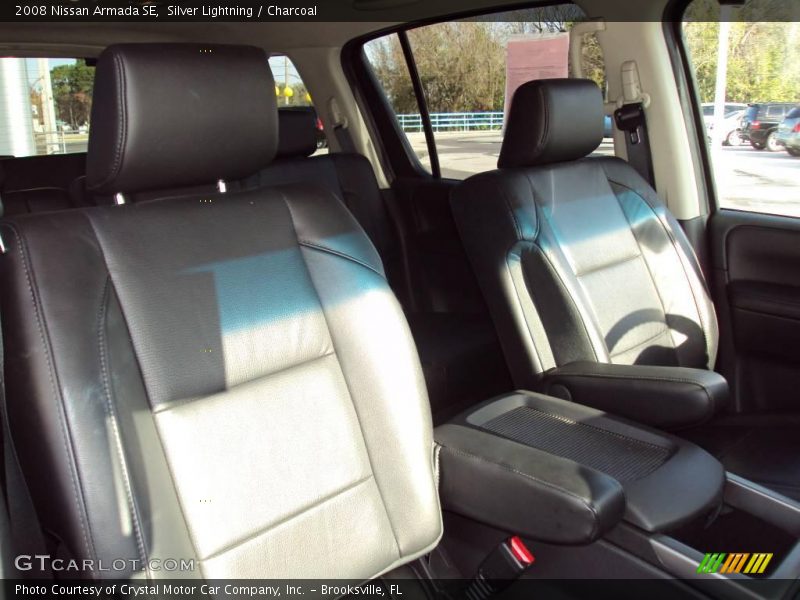Silver Lightning / Charcoal 2008 Nissan Armada SE
