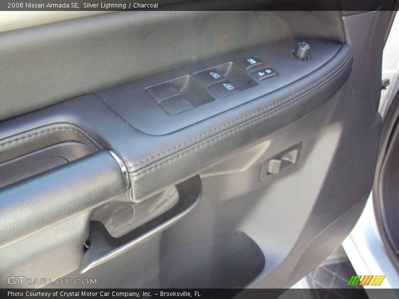 Silver Lightning / Charcoal 2008 Nissan Armada SE