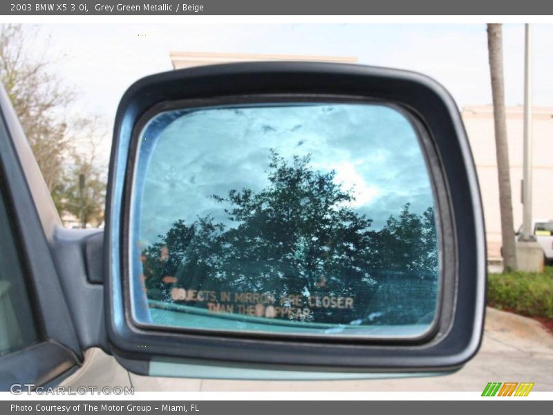 Grey Green Metallic / Beige 2003 BMW X5 3.0i
