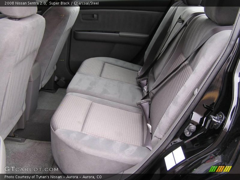 Super Black / Charcoal/Steel 2008 Nissan Sentra 2.0