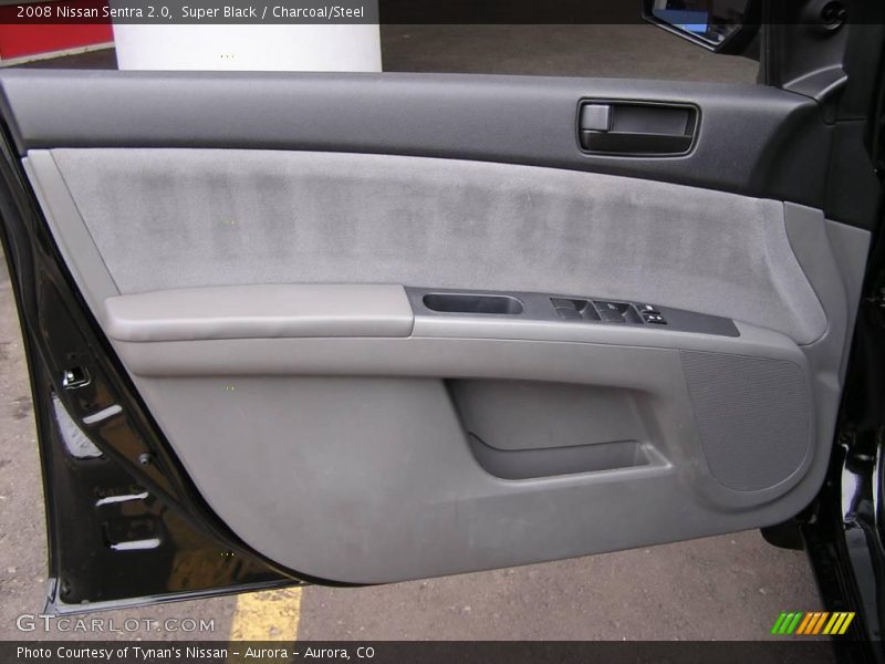 Super Black / Charcoal/Steel 2008 Nissan Sentra 2.0