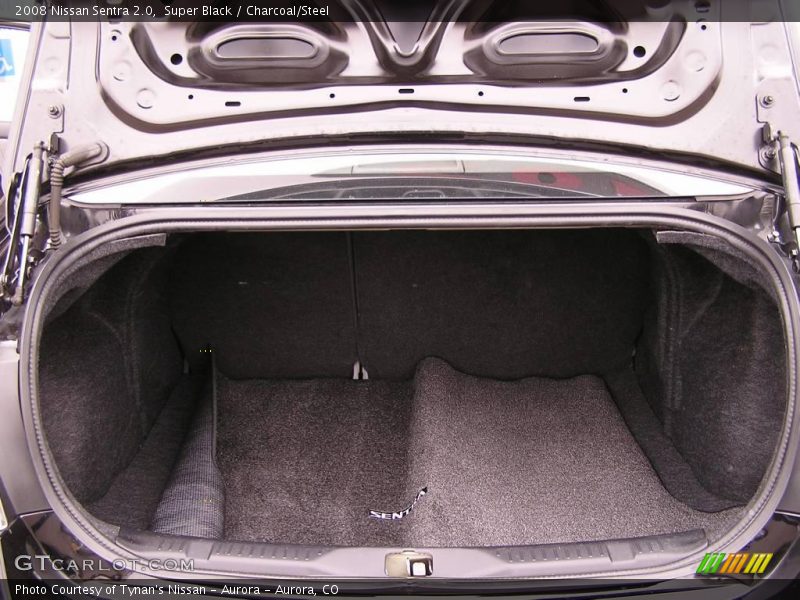 Super Black / Charcoal/Steel 2008 Nissan Sentra 2.0