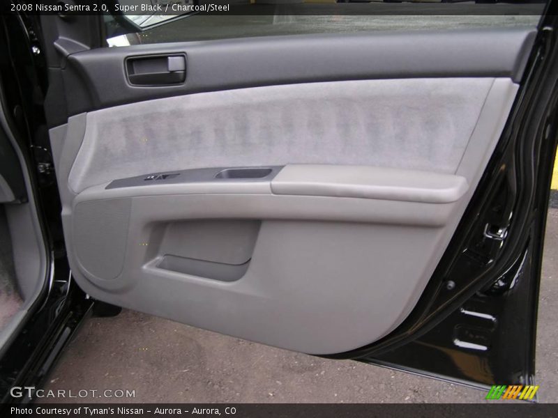 Super Black / Charcoal/Steel 2008 Nissan Sentra 2.0