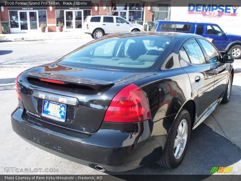 Black / Ebony 2008 Pontiac Grand Prix Sedan