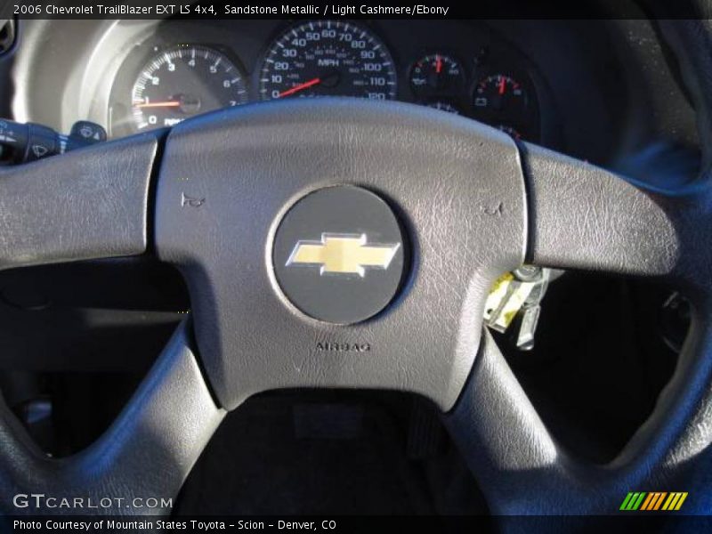 Sandstone Metallic / Light Cashmere/Ebony 2006 Chevrolet TrailBlazer EXT LS 4x4