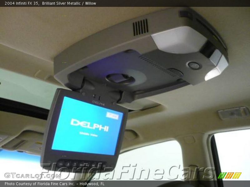 Brilliant Silver Metallic / Willow 2004 Infiniti FX 35