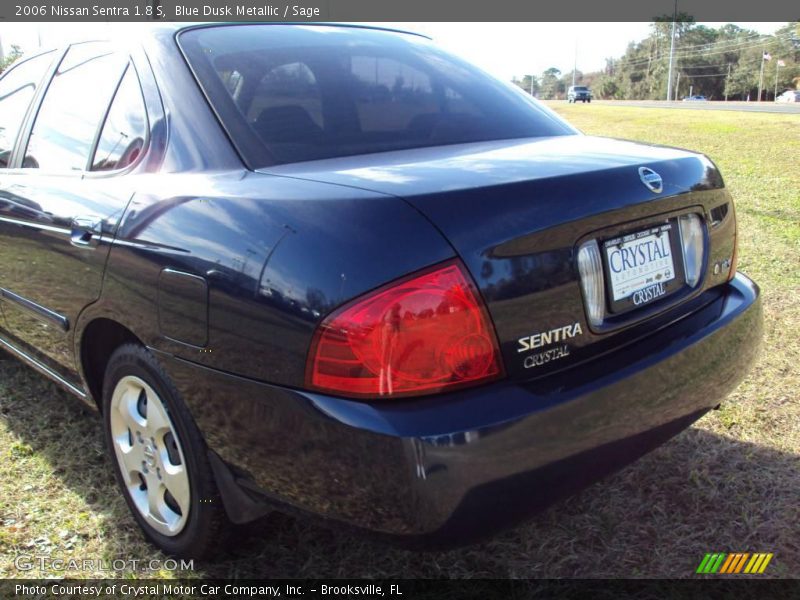 Blue Dusk Metallic / Sage 2006 Nissan Sentra 1.8 S