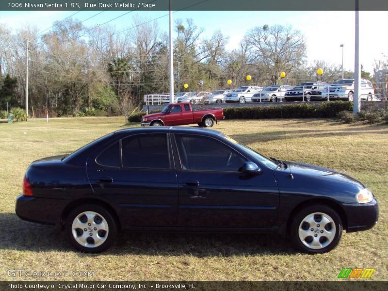 Blue Dusk Metallic / Sage 2006 Nissan Sentra 1.8 S