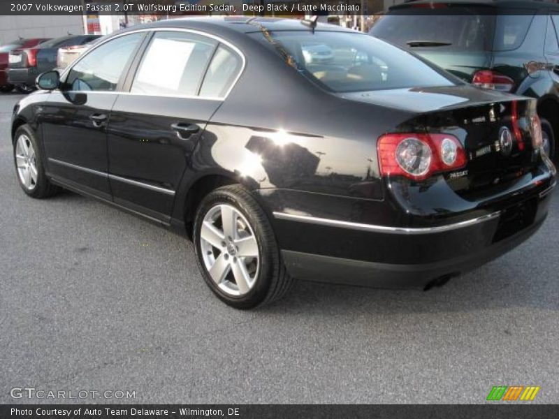Deep Black / Latte Macchiato 2007 Volkswagen Passat 2.0T Wolfsburg Edition Sedan