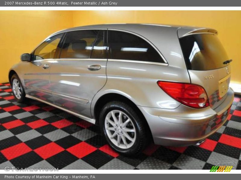 Pewter Metallic / Ash Grey 2007 Mercedes-Benz R 500 4Matic