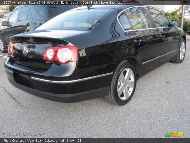 Deep Black / Latte Macchiato 2007 Volkswagen Passat 2.0T Wolfsburg Edition Sedan