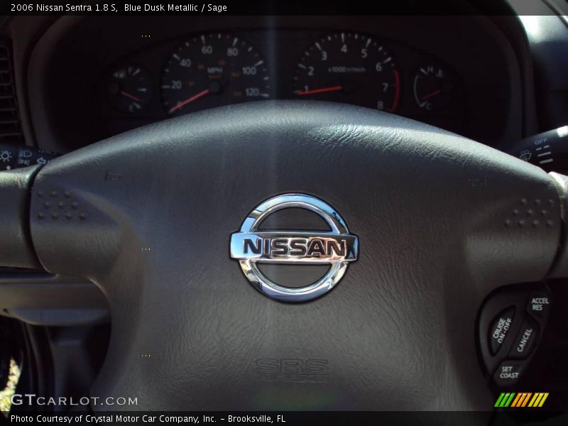 Blue Dusk Metallic / Sage 2006 Nissan Sentra 1.8 S