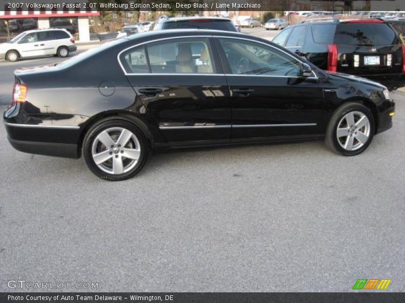 Deep Black / Latte Macchiato 2007 Volkswagen Passat 2.0T Wolfsburg Edition Sedan