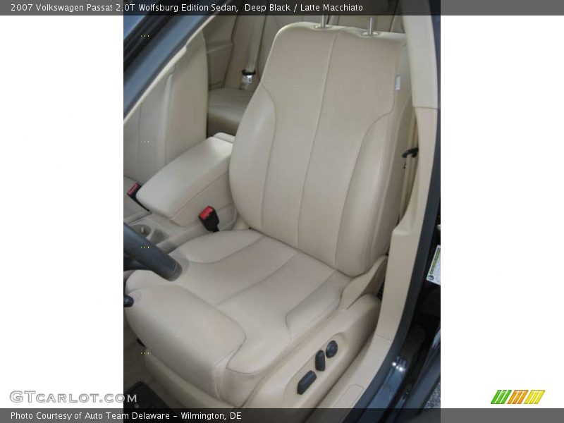 Deep Black / Latte Macchiato 2007 Volkswagen Passat 2.0T Wolfsburg Edition Sedan