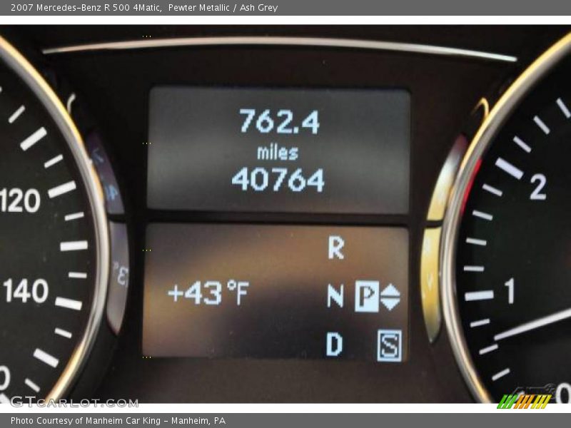 Pewter Metallic / Ash Grey 2007 Mercedes-Benz R 500 4Matic