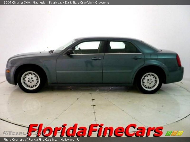 Magnesium Pearlcoat / Dark Slate Gray/Light Graystone 2006 Chrysler 300