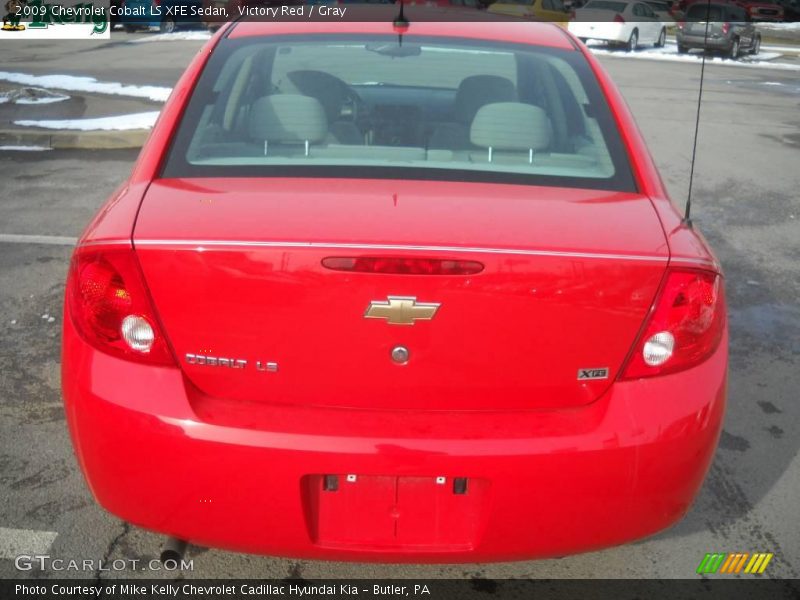 Victory Red / Gray 2009 Chevrolet Cobalt LS XFE Sedan