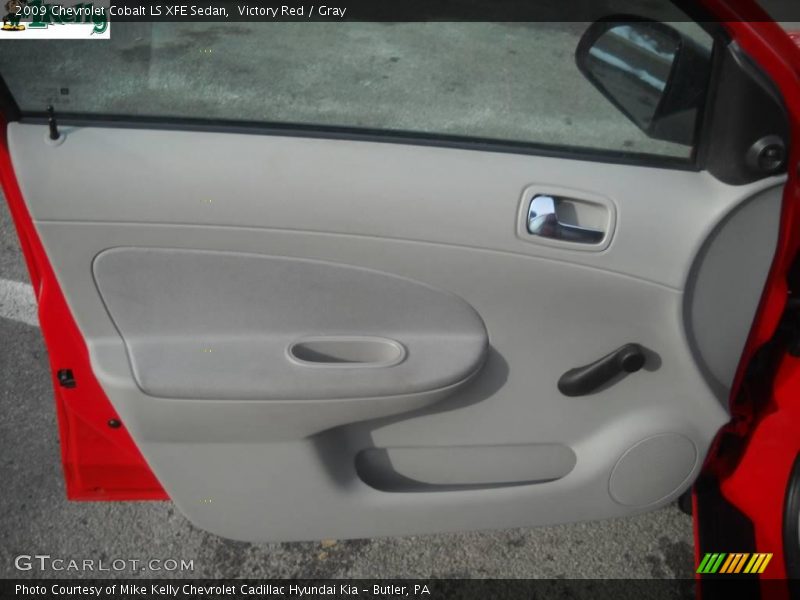 Victory Red / Gray 2009 Chevrolet Cobalt LS XFE Sedan