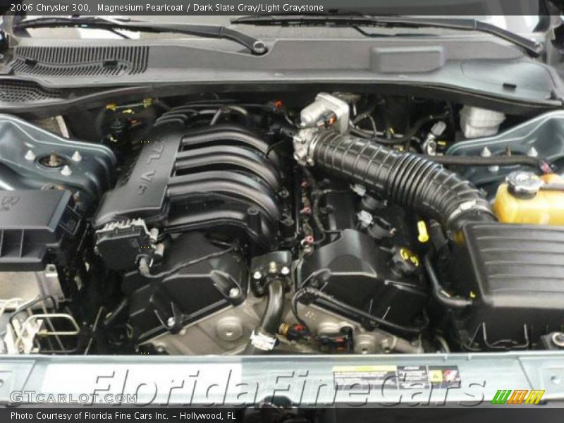Magnesium Pearlcoat / Dark Slate Gray/Light Graystone 2006 Chrysler 300