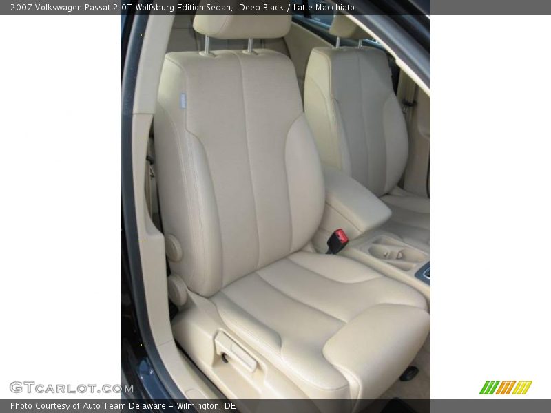 Deep Black / Latte Macchiato 2007 Volkswagen Passat 2.0T Wolfsburg Edition Sedan