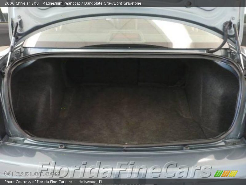Magnesium Pearlcoat / Dark Slate Gray/Light Graystone 2006 Chrysler 300