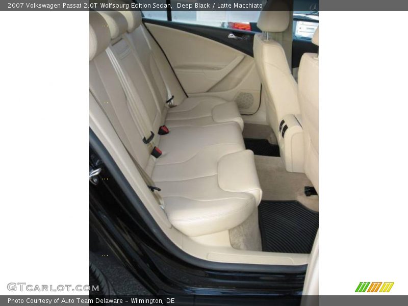 Deep Black / Latte Macchiato 2007 Volkswagen Passat 2.0T Wolfsburg Edition Sedan