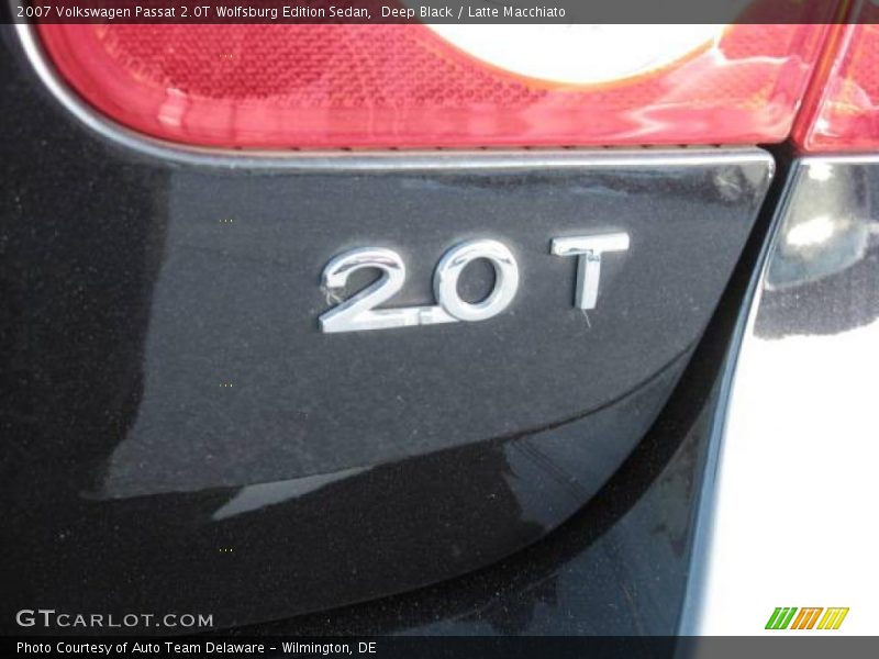 Deep Black / Latte Macchiato 2007 Volkswagen Passat 2.0T Wolfsburg Edition Sedan