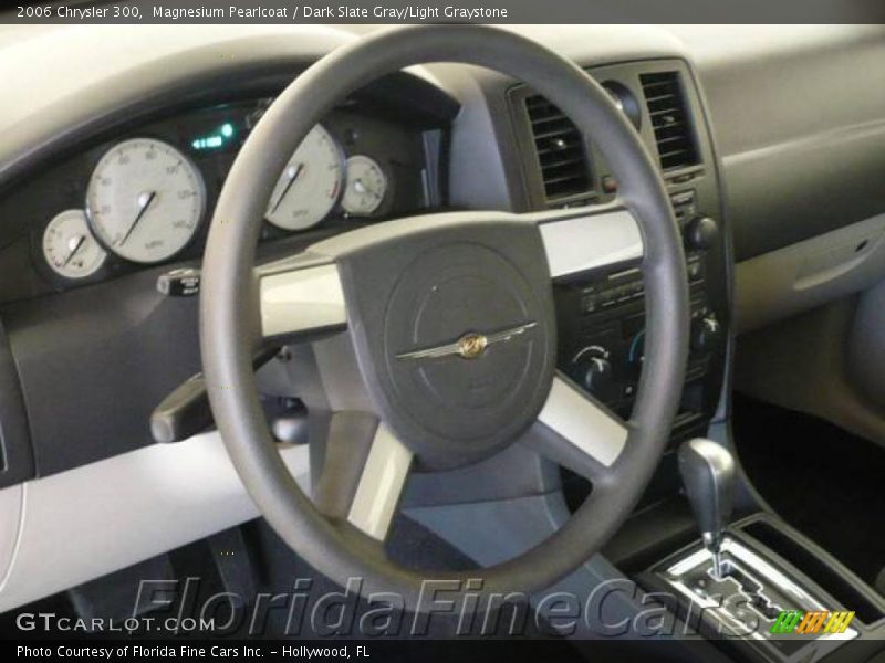 Magnesium Pearlcoat / Dark Slate Gray/Light Graystone 2006 Chrysler 300