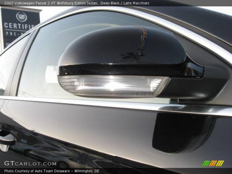 Deep Black / Latte Macchiato 2007 Volkswagen Passat 2.0T Wolfsburg Edition Sedan