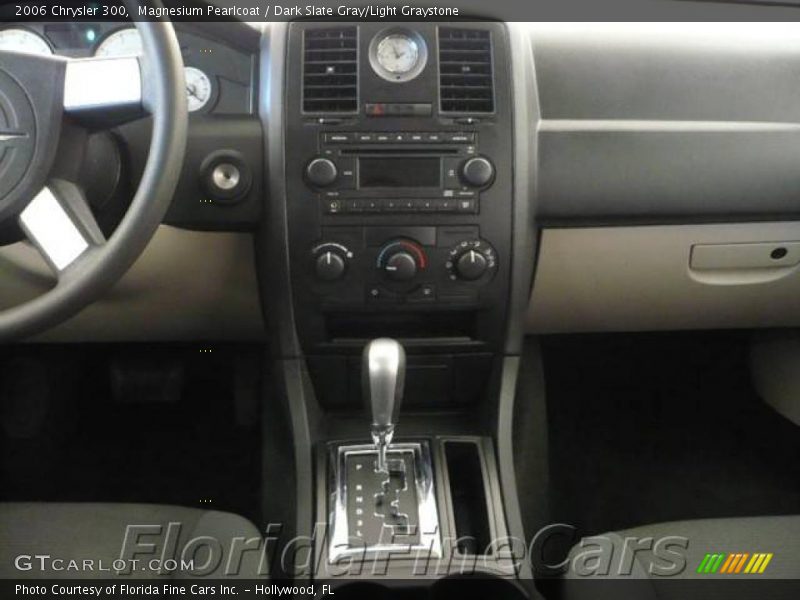 Magnesium Pearlcoat / Dark Slate Gray/Light Graystone 2006 Chrysler 300