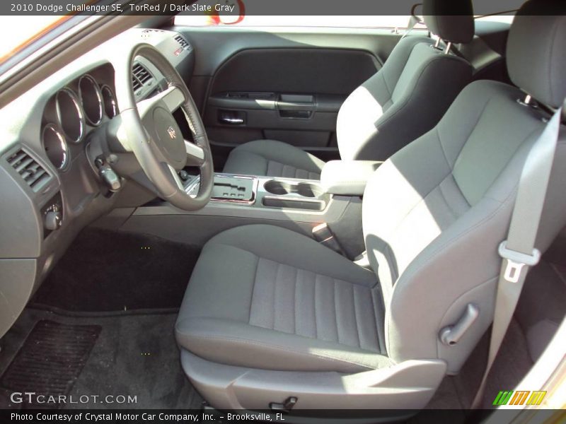 TorRed / Dark Slate Gray 2010 Dodge Challenger SE