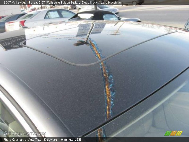 Deep Black / Latte Macchiato 2007 Volkswagen Passat 2.0T Wolfsburg Edition Sedan