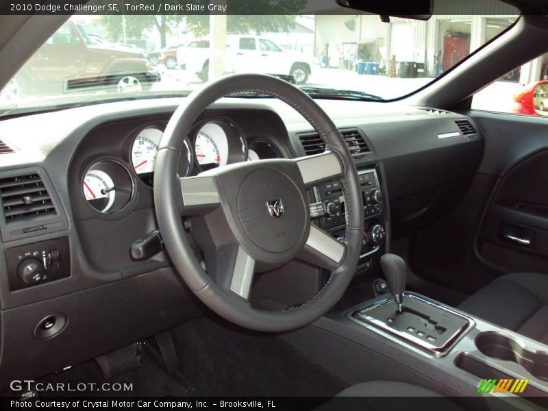 TorRed / Dark Slate Gray 2010 Dodge Challenger SE