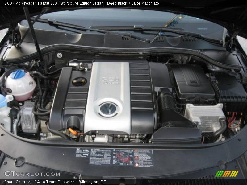 Deep Black / Latte Macchiato 2007 Volkswagen Passat 2.0T Wolfsburg Edition Sedan