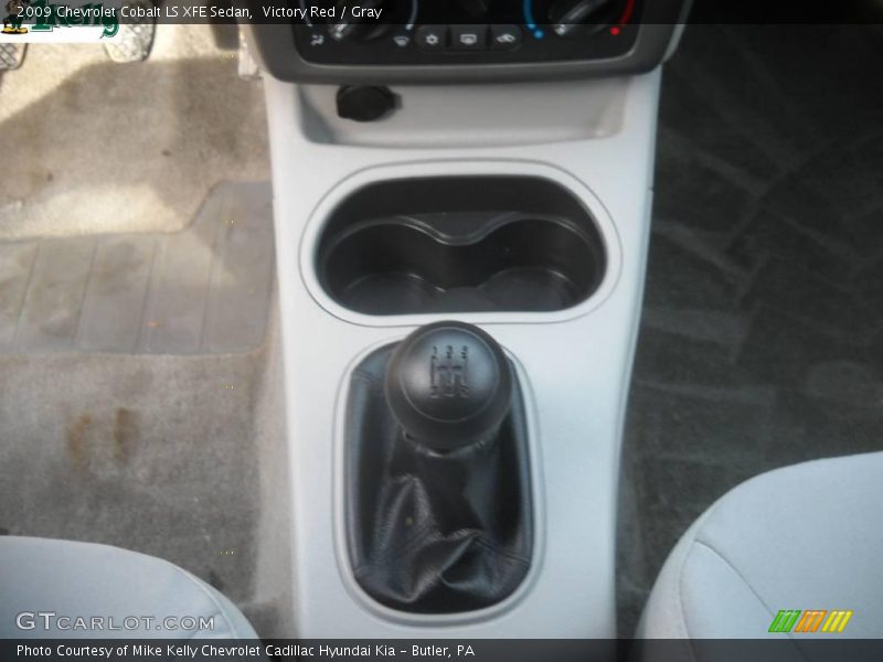 Victory Red / Gray 2009 Chevrolet Cobalt LS XFE Sedan