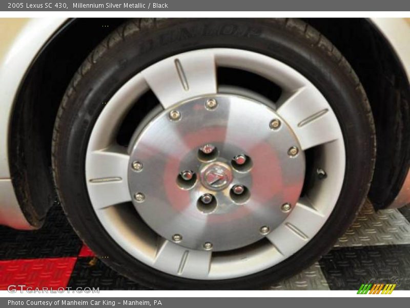 Millennium Silver Metallic / Black 2005 Lexus SC 430