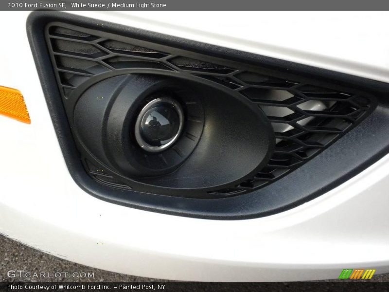 White Suede / Medium Light Stone 2010 Ford Fusion SE