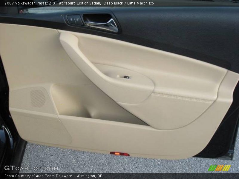 Deep Black / Latte Macchiato 2007 Volkswagen Passat 2.0T Wolfsburg Edition Sedan
