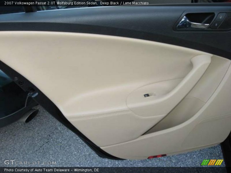 Deep Black / Latte Macchiato 2007 Volkswagen Passat 2.0T Wolfsburg Edition Sedan