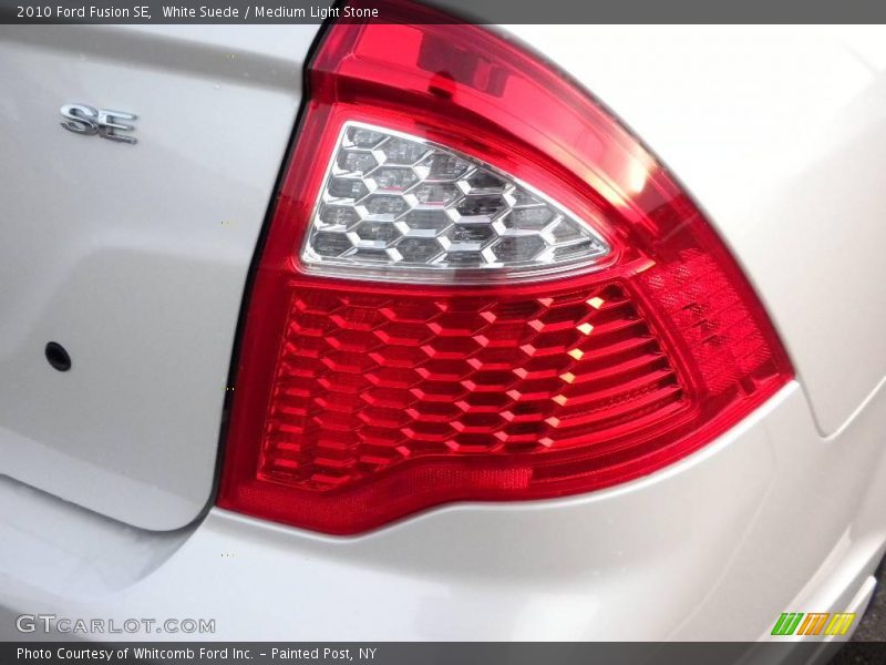 White Suede / Medium Light Stone 2010 Ford Fusion SE